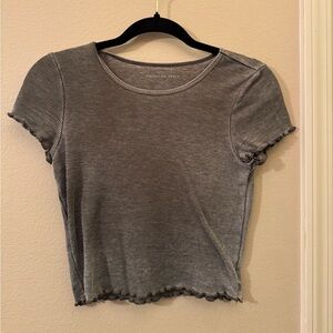 American Eagle Outfitters Green Short Sleeve Top